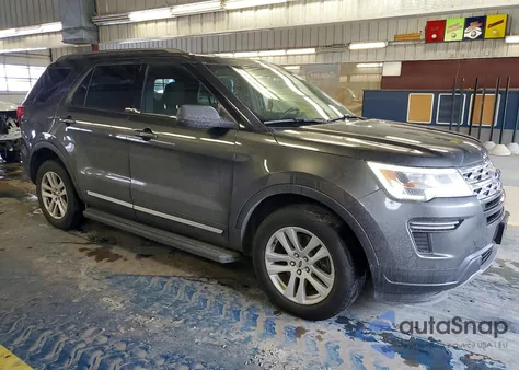 2018 Ford Explorer Xlt z USA, uszkodzony, nr VIN 1FM5K8D8XJGC68167